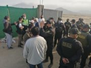 Denuncian a policías de Huaral por apoyar presuntamente invasión de terrenos