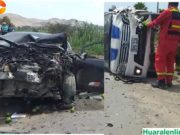 Dos personas perdieron la vida en triple choque en la carretera Huaura – Sayán