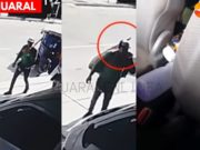 Hombre con apariencia de indigente robó canguro de conductor con más de s/200
