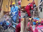 Mujer embarazada resultó gravemente herida tras derrumbe de pared de su vivienda en Barranca