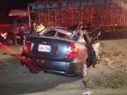 Végueta : Tres personas perdieron la vida en trágico accidente de tránsito en Medio Mundo