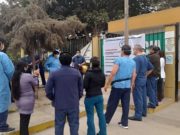 Cuerpo Médico realizó plantón por incumplimiento de pagos en los exteriores del Hospital de Huaral