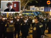 Coronel PNP Santos «Policías que llegaron a Huacho durante la noche, estuvieron de pasada»