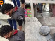 Indigente con problemas mentales atacó a negocios con una piedra en Chancay
