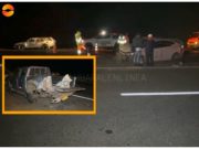 Triple choque deja cuatro heridos en el km 67 la variante de Pasamayo – Aucallama