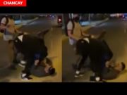 Chancay: Dos ciudadanos venezolanos protagonizaron pelea y se agarraron a golpes en medio de la pista