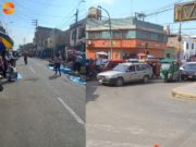Comerciantes informales tomaron calles céntricas de Huaral para armar feria navideña