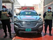 Gore hizo entrega de camionetas operativas a la PNP para poder luchar contra la inseguridad ciudadana