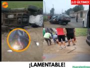 Alcalde de Aucallama implicado en terrible accidente de tránsito que dejó un muerto y varios heridos