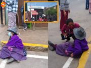 Huaura: Humilde ancianita fue impedida de ingresar al Banco por no contar con carné de vacunación