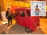 Detienen a sujeto que sembraba el terror y que robaba a sus víctimas en una moto roja en todo Huacho