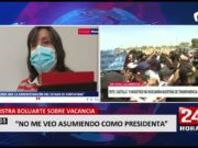 Vicepresidenta Boluarte: «No me veo asumiendo como presidenta de la República»