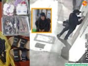 Intervienen a presunto delincuente por robo en un establecimiento comercial Chancayano