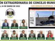 Sesión de Concejo desnudó imprecisiones respecto a actuación frente al derrame petrolero