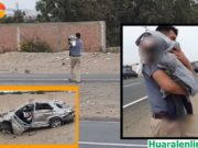 Padre cargó a su menor hija fallecida, tras demora de fiscal para levantamiento de cadáver