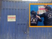 Clausuran cocheras informales que eran usadas como paraderos de taxi colectivos a Lima