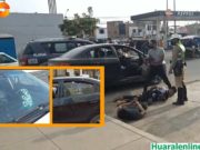 Personas detenidas y un herido de bala dejó feroz balacera que puso en peligro a Huaralinos