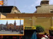 De milagro Iglesia San Juan Bautista no se vino abajo pero si sufrió daños producto del fuerte sismo