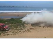 Se registró incendio en humedal ubicado en la playa «Chorrillos» de Huacho