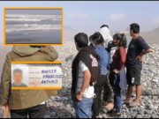 Familiares esperan que mar regrese cadáver de joven que se ahogó en playa de Chancayllo