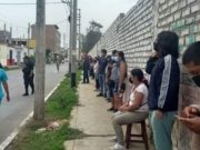 Huaralinos hacen largas colas para realizarse descarte de COVID-19