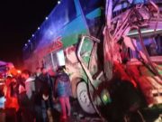 Cusco: choque de bus y camión deja dos muertos y ocho heridos en la carretera a Arequipa