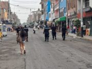 Avenida Cahuas luce limpia de vendedores ambulantes