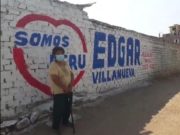 Denuncian que partido Somos Perú realizó pintas en pared sin autorización de la dueña