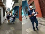 Chancay: fiscalizadores arrebatan productos a vendedor ambulante en intervención (VIDEO)