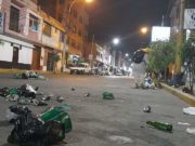 Huachanos vibraron con partido en la calle pero dejaron todos los desperdicios en el piso