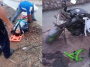 Sayán: joven comunicador queda grave tras sufrir accidente en su moto lineal