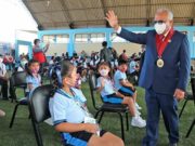 Gobernador Ricardo Chavarría aperturó año escolar 2022 junto al Ministro de Salud en Huacho