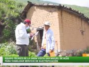 Gobierno Regional de Lima estudia que electrificación llegué a San Miguel de Acos. Gobierno Regional de Lima estudia que electrificación llegué a San Miguel de Acos.