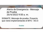 ¿Te llegó un mensaje de SISMATE? AQUÍ te explicamos qué es y para qué sirve
