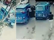 Hija del alcalde de Barranca salvó de morir tras lanzarse de mototaxi en movimiento (VIDEO)