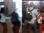 Violencia escolar: Alumnas se trenzan a golpes en calle céntrica de Chancay