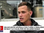Extranjero apuñaló con tijera a anciano para robarle celular y lo culpó : “Si me lo entregaba, yo me iba”