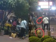 Venezolanos fueron captados bebiendo licor durante el fin de semana en la Plaza de Armas de Huaral