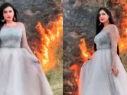 Viral: Influencer es investigada por incendiar colina para un video de TikTok (VIDEO)