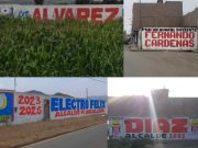 Activistas amenazan con pintar paredes que fueron utilizadas por políticos sin permiso