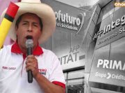 Presidente Castillo firmará esta tarde ley que permite el retiro de hasta 4 UIT de las AFP