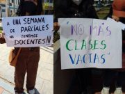 Huacho: alumnos de la UNJFSC protestaron exigiendo volver a clases presenciales
