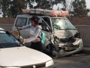 Chancay: minivan impactó contra bus interprovincial dejando varios heridos