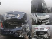 Más de 20 vehículos chocaron en cadena por la neblina durante todo el sábado en la Variante de Pasamayo