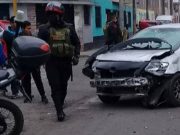 Barranca: policía motorizado impactó salvajemente contra vehículo tras persecución