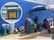 Pescadores de Chancay realizan inmensas colas para inscribirse al bono de Repsol