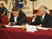 Gobernador Chavarría exigió más financiamiento para realizar obras de impacto en la Región Lima