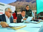 Gobernador Ricardo Chavarria estuvo presento en el XV Consejo de Ministros descentralizado en Yauyos