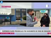 Se suspenden clases presenciales en 5 colegios de la Región Lima tras aumento de casos en escolares por Covid 19 y virus Coxsackie