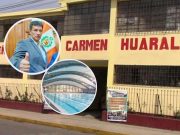Jorge Arrieta, anuncia piscina semi olímpica temperada para el colegio El Carmen de Huaral